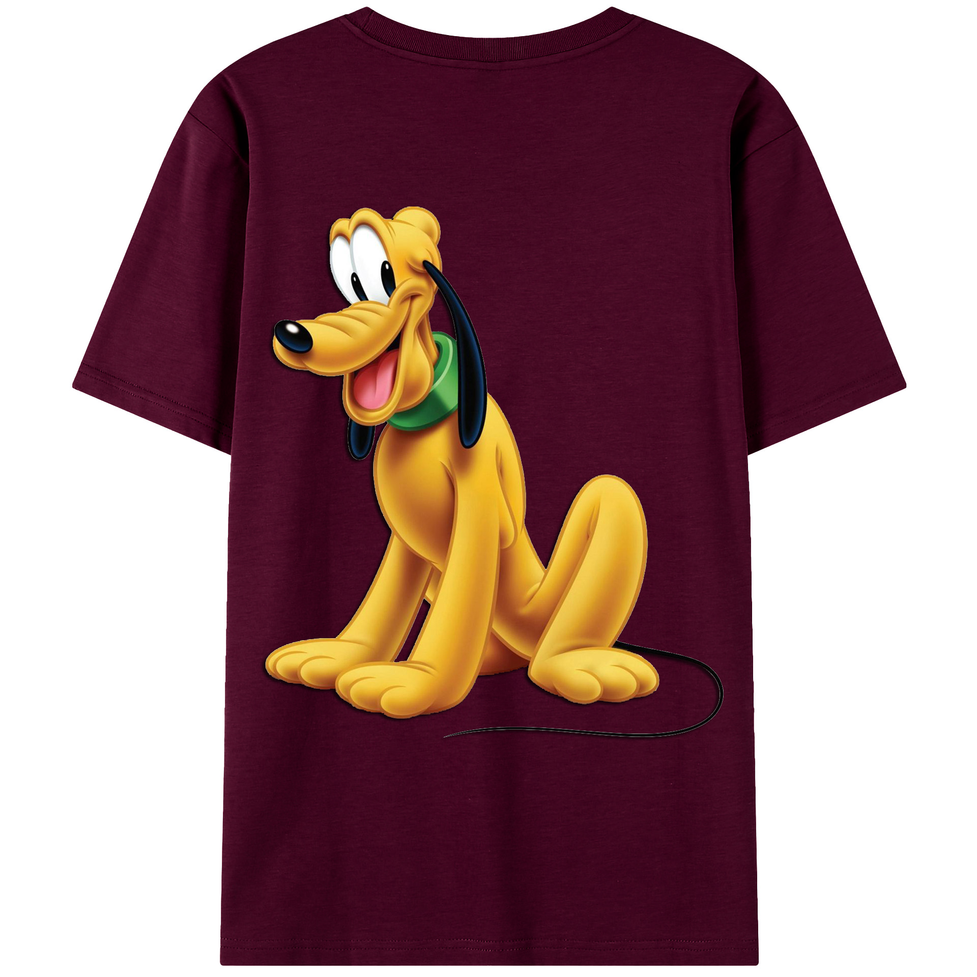 （画像用） ミッキーマウス Mickey Mouse レディース半袖Tシャツ(バックプリント)